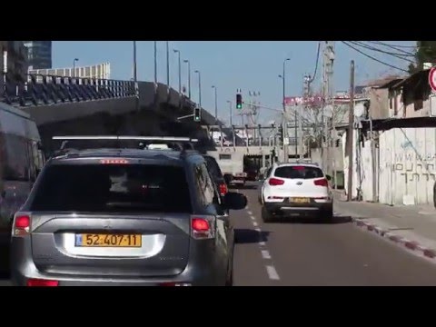 Driving from Ramallah to Tel Aviv